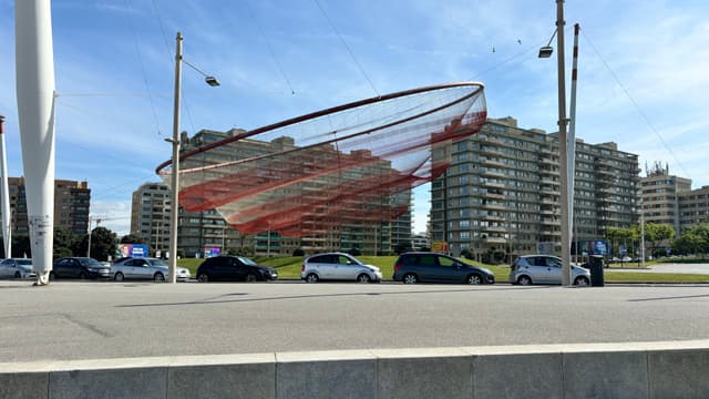 A very big fishing net!