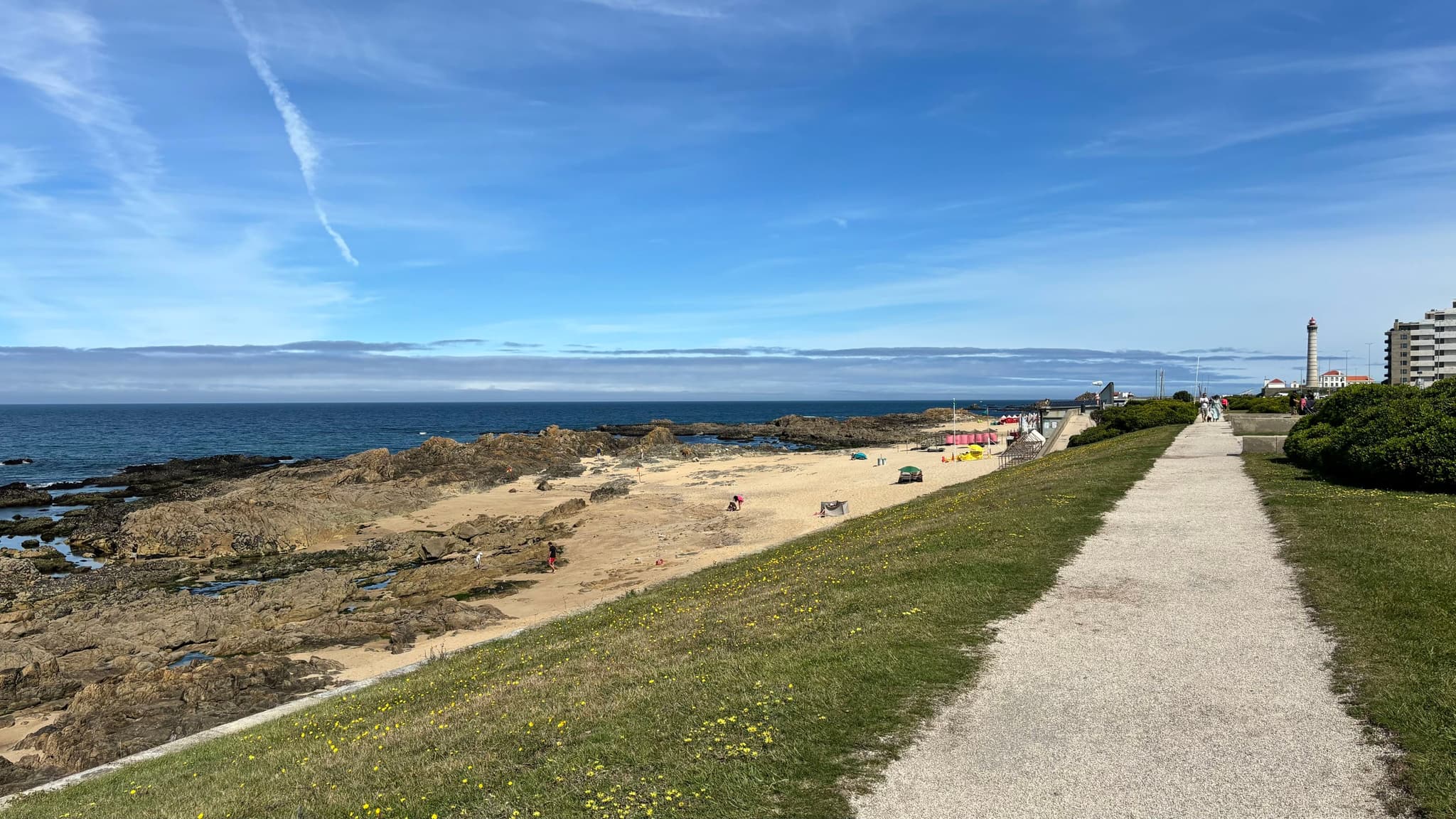 Gorgeous day for walking along the coast